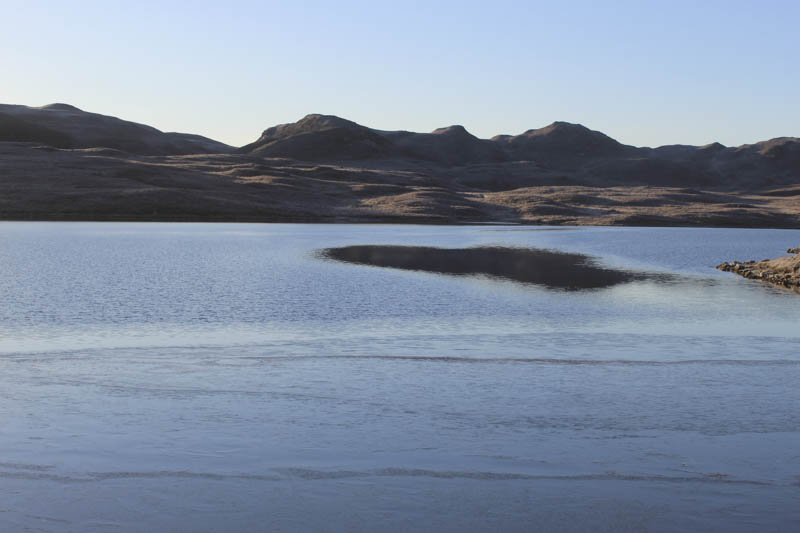 Across Loch Neaty to Carn Mor, Creag nan Calman and Carn an t-Slamain