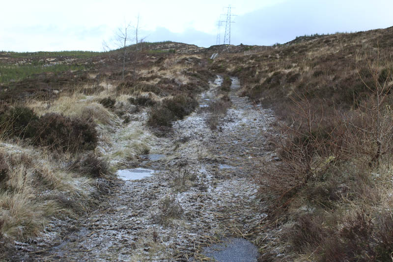 Track to Buachaille Breige North Top