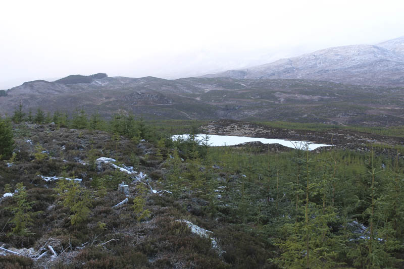 Frozen Loch na Plungaid