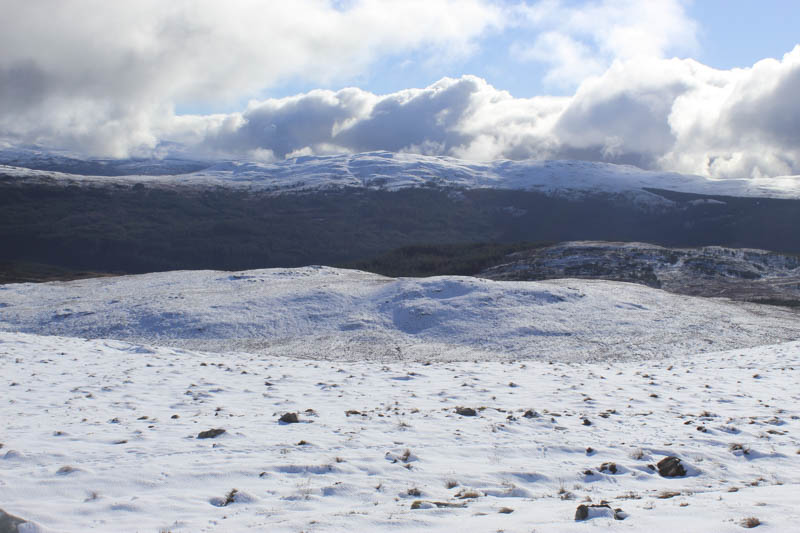 Carn an t-Seana-bhlair and across Glen Moriston to Burach