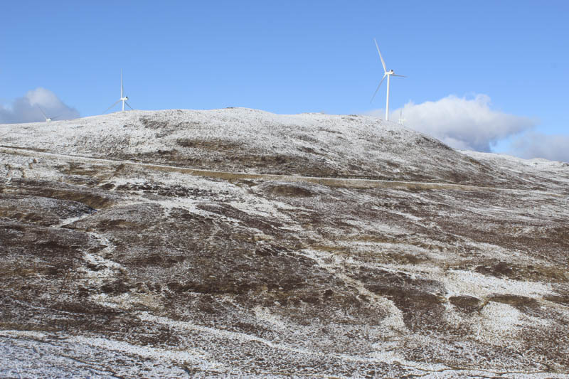 Route off Meall nan Aighean