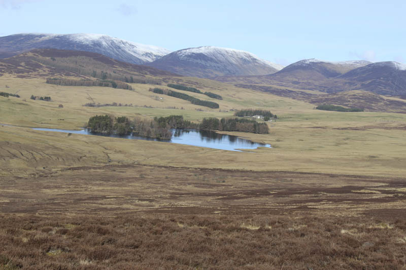 Loch Moraig and the Glen Tilt Hills