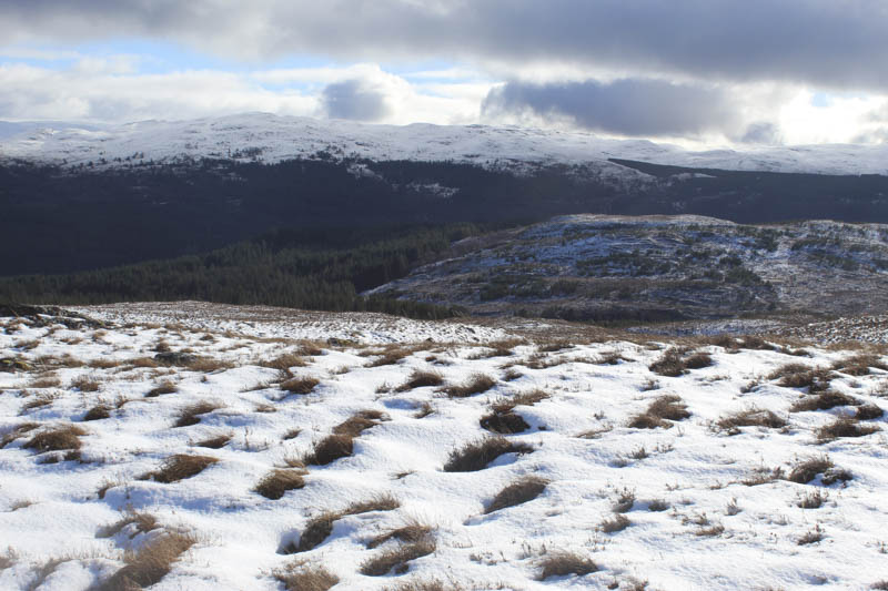 Across Glen Moriston to Burach