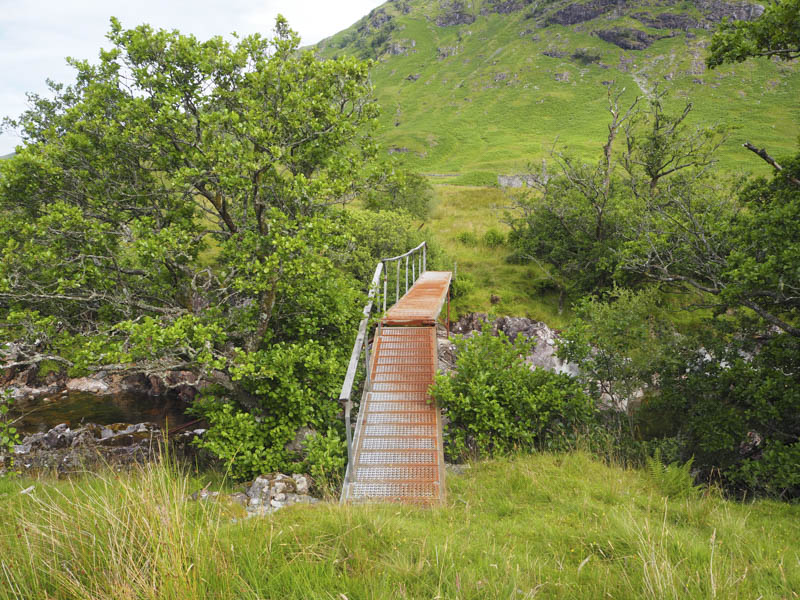 Footbridge over River Scaddle