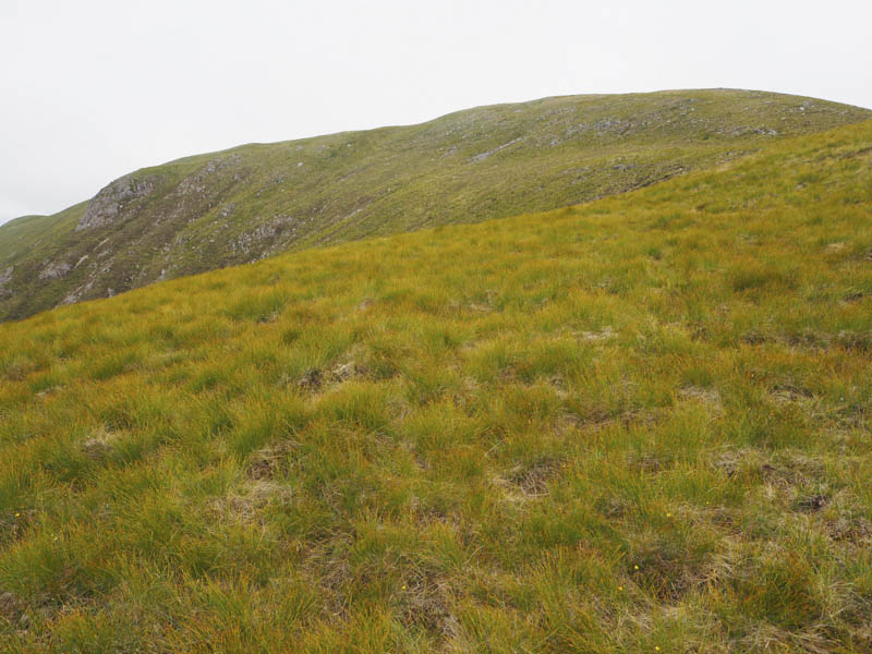 Approaching summit of Sgurr an Iubhair