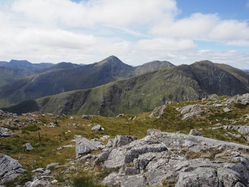 Sgurr Dhomhnuill and Carn na Nathrach