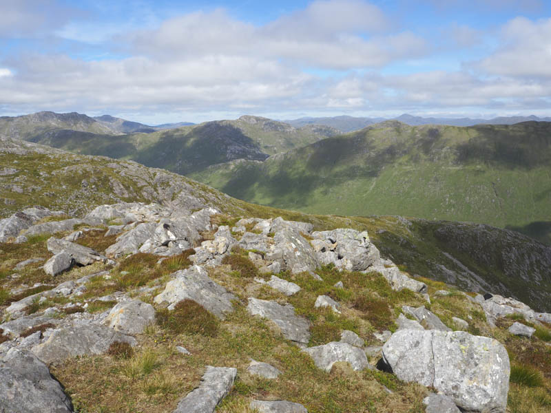 Sgorr Craobh a' Chaorainn and Meall nan Damh