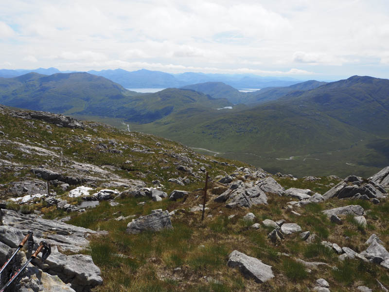 A' Bheinn Bhan, Druim na Sgriodain and Loch Linnhe