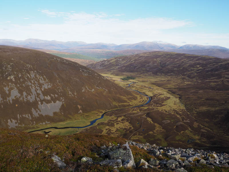 Glen Ey and approach route