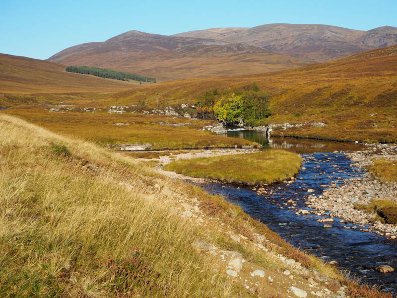 Chest of Dee, Carn Cloich-mhuilinn, Beinn Bhrotain and hills climbed