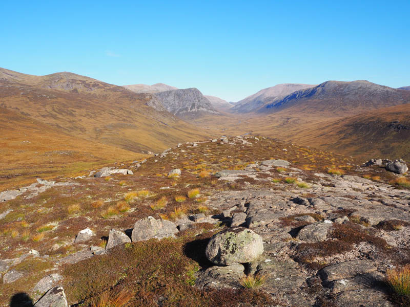 Glen Dee, Devil's Point and Cairn Toul