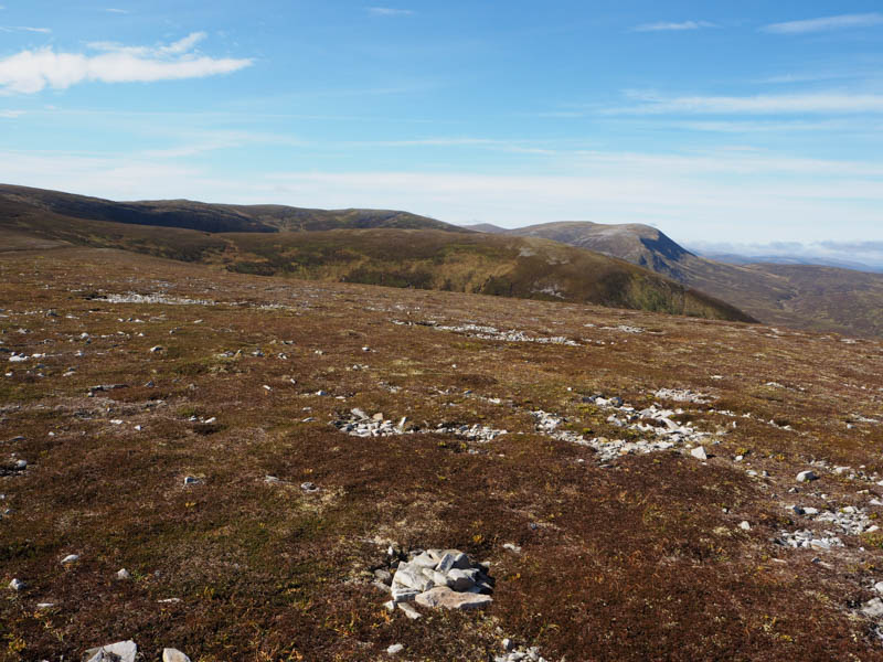 Carn Cruinn, An Socach and Beinn Iutharn Mor