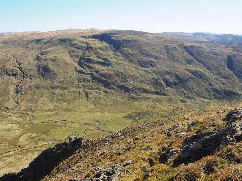 Across Ceanlochan Glen to Druim Mor