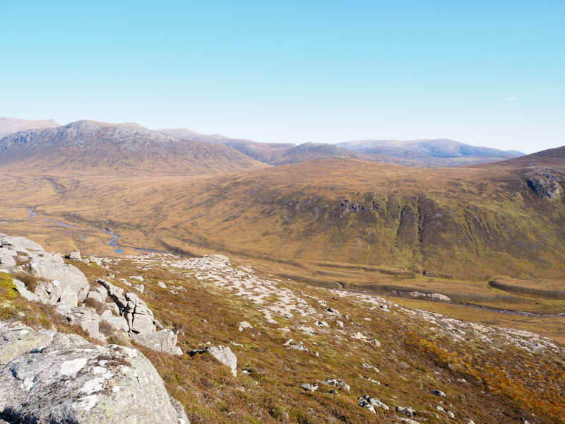 Carn a' Mhaim and Creagan nan Gabhar