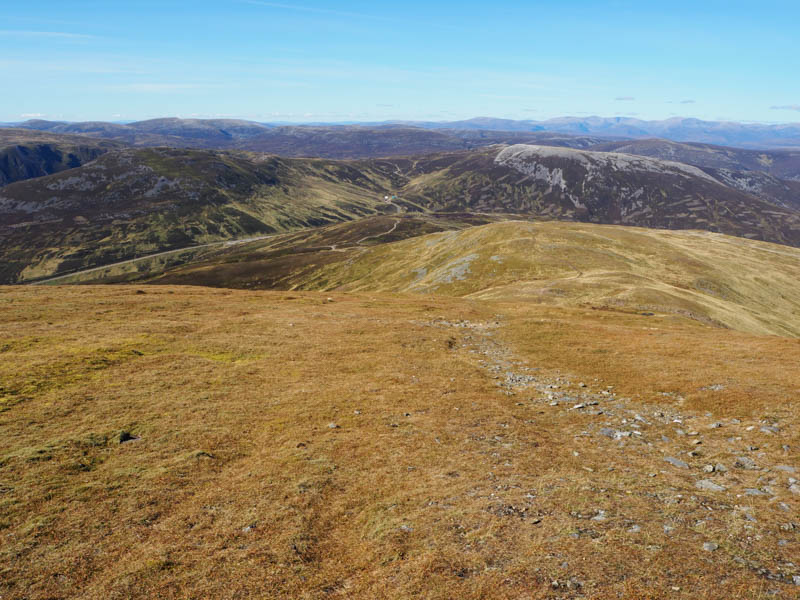 The Cairnwell and Carn Aosda