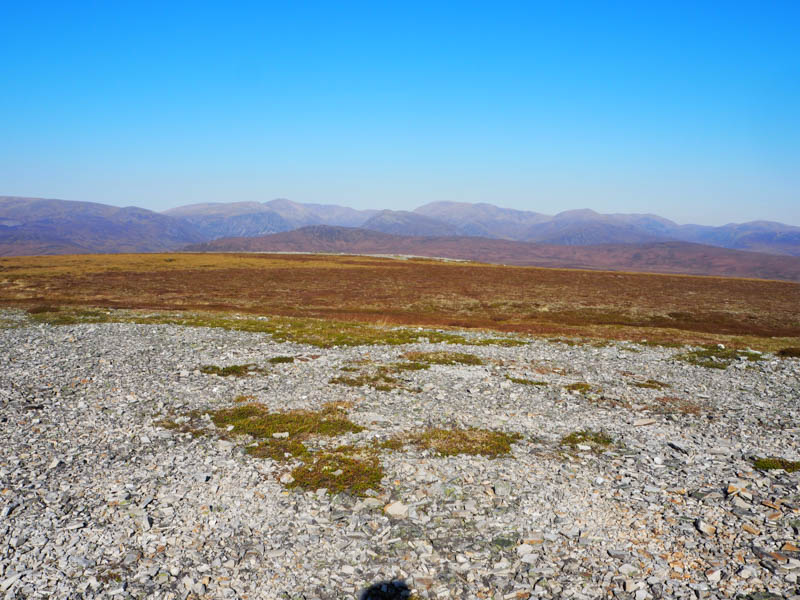 Cairn Toul, Devil's Point. Braeriach and Carn a' Mhaim