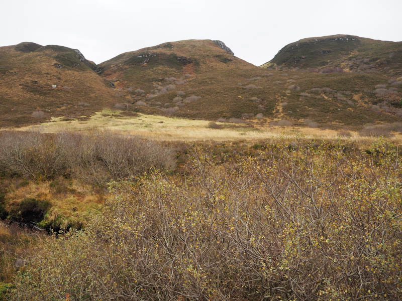 Creag Mhor South West Top and Cairn Loch Thallaidh