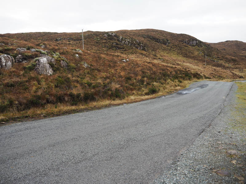 Route towards Doire na h-Achlais