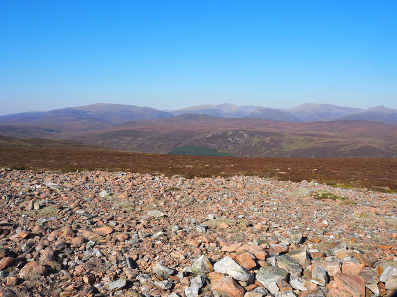 Beinn Bhrotain, Cairn Toul and Braeriach