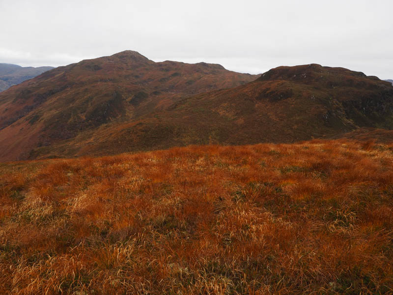 Beinn Conchra and Carn Loch Thollaidh