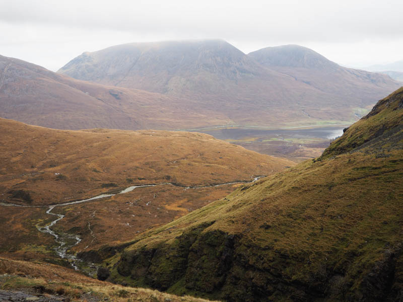 Loch Slapin, Beinn Dearg Mhor and Beinn Dearg Bheag