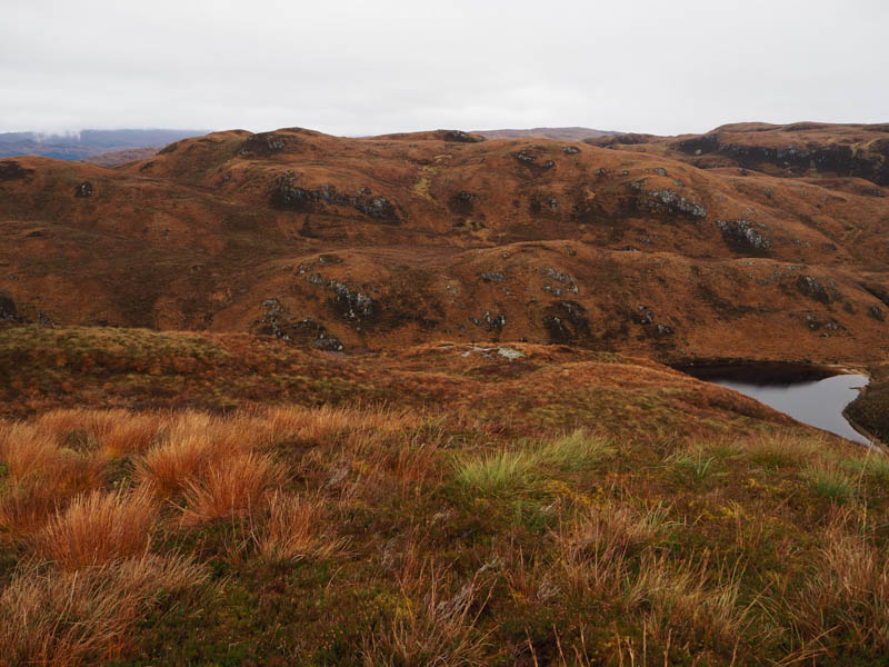 Creag Mhor South West Top and Loch Thollaidh