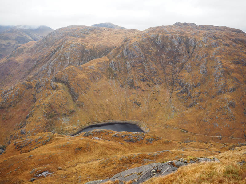 Dubh Lochain and Beinn Clachach