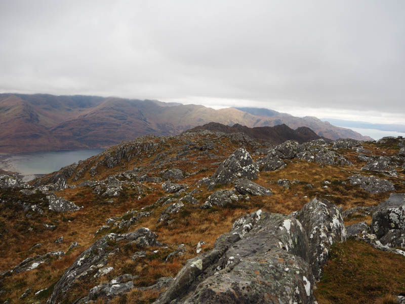 Sgurr Mor, Knydart beyond