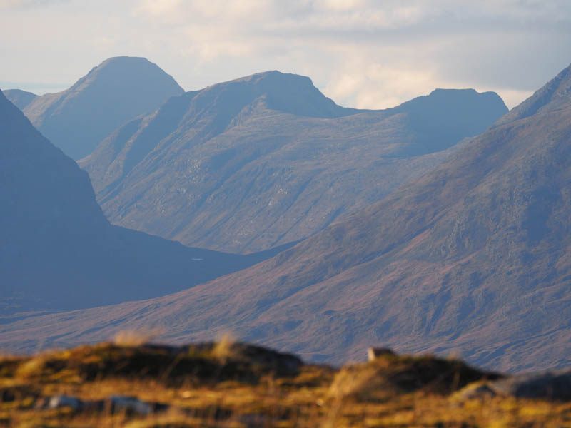 Beinn Alligin zoomed