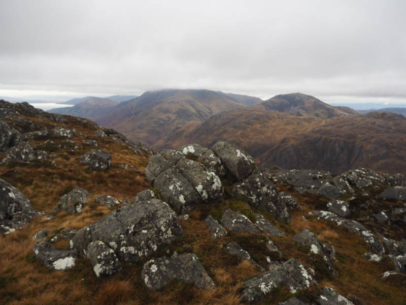 Beinn Sgritheall topped by cloud