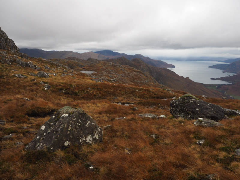 Loch Hourn and across to Isle of Skye