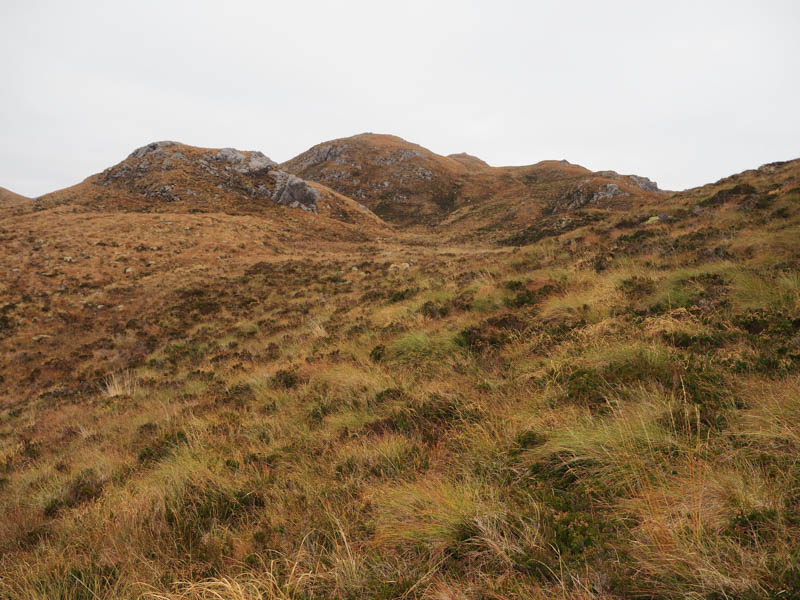 Route onto Beinn a' Mheadhoin South-West Top