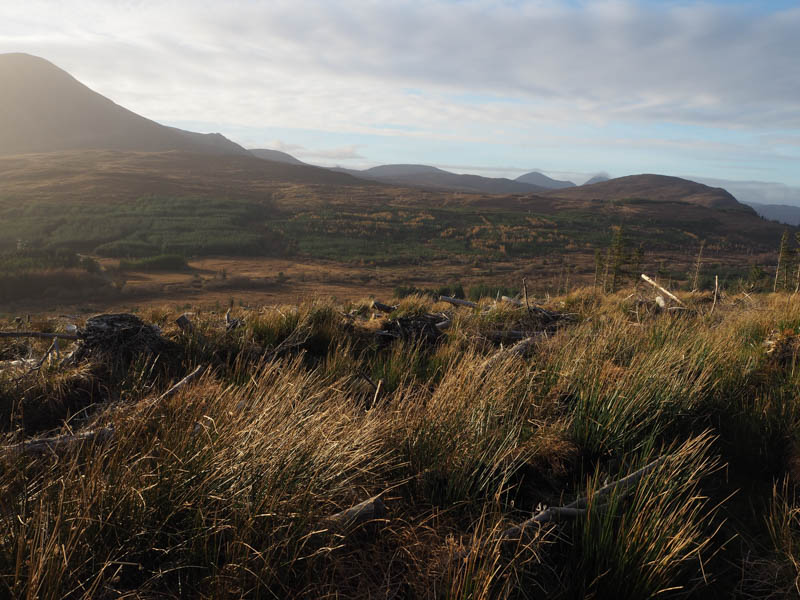 Glas Bheinn Bheag and Creag Strollamus