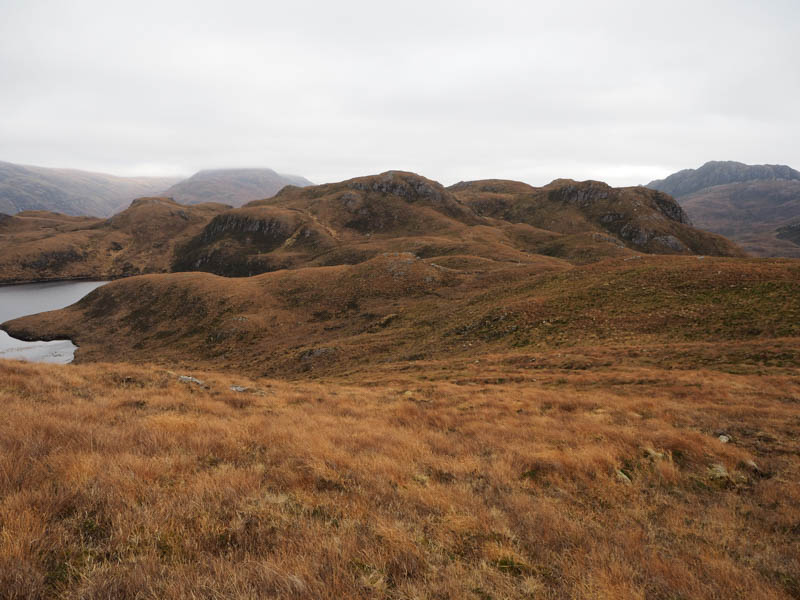 Route to Beinn a' Mheadhoin East Top