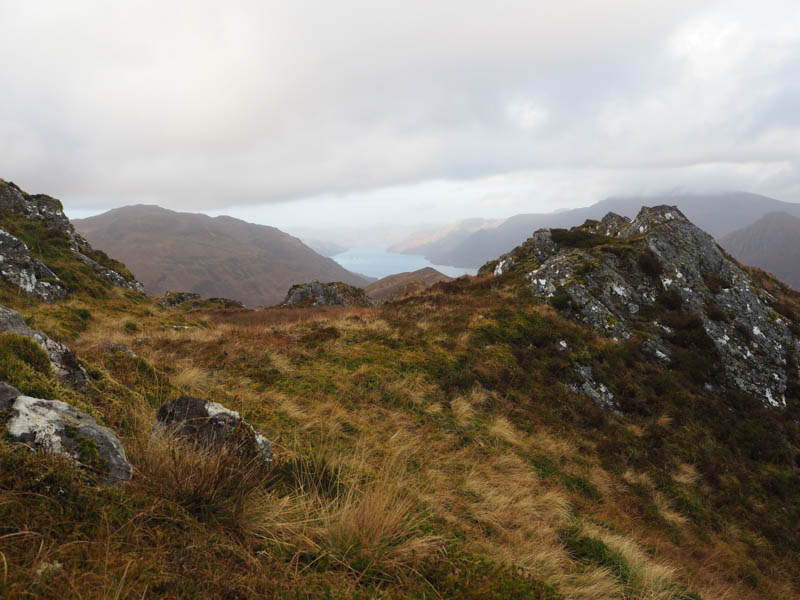 Sgurr Mhic Bharraich and Loch Duich