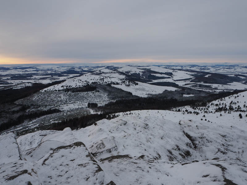 Millstone Hill. Cairn William beyond