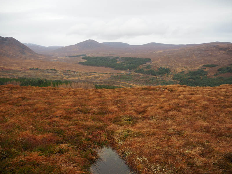 Grudie River and Beinn Dearg