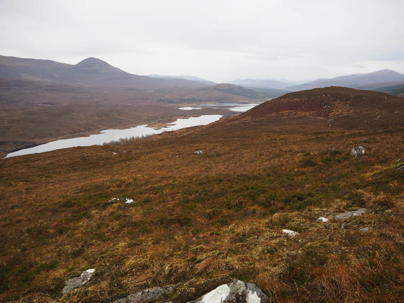 Loch a' Chuilinn, Loch Achanalt and Sgurr a' Choire-rainich