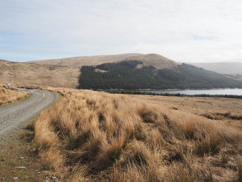 Afton Reservoir and Cannoch Hill