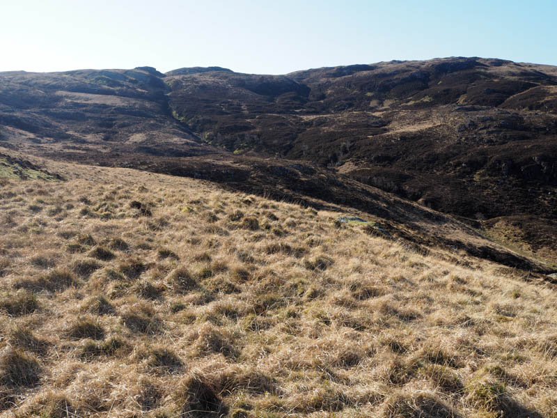 Route onto Beinn a' Bhainne