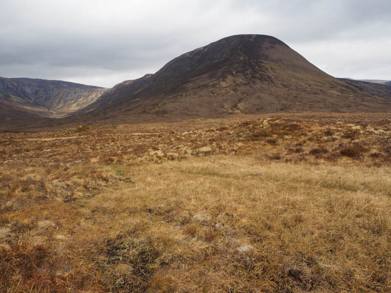 Route onto Meall a' Chuaille
