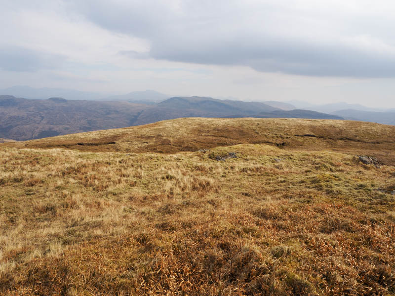 Beinn na h-Uamha in distance