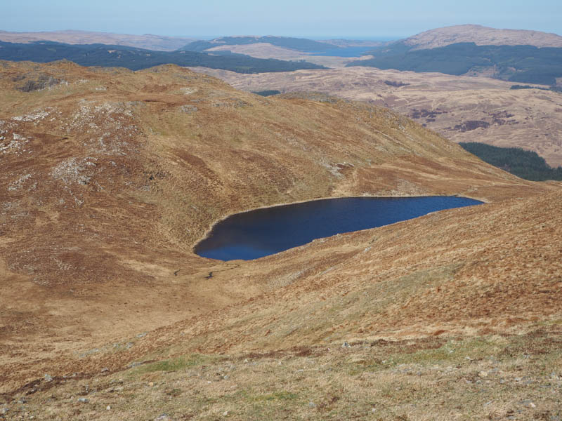 Lochan below Beinn na h-Uamha