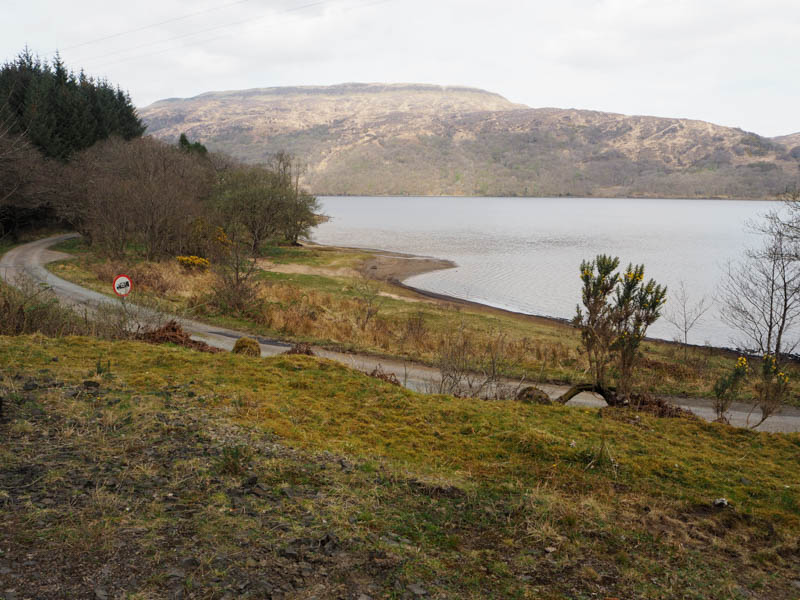 Loch Arienas and Beinn na h-Uamha