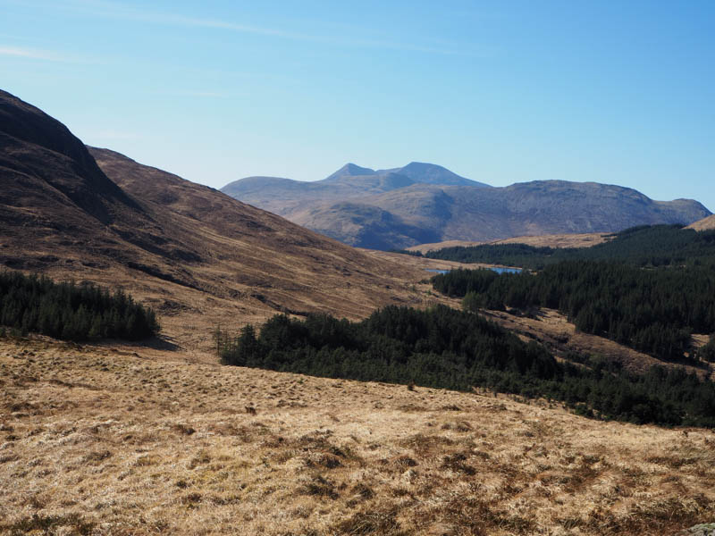 Beinn Ghraig. Beinn Fadha beyond