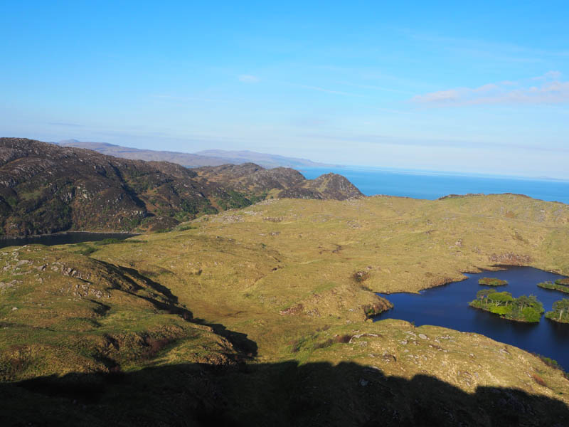 Tumps west side Eilean Shona