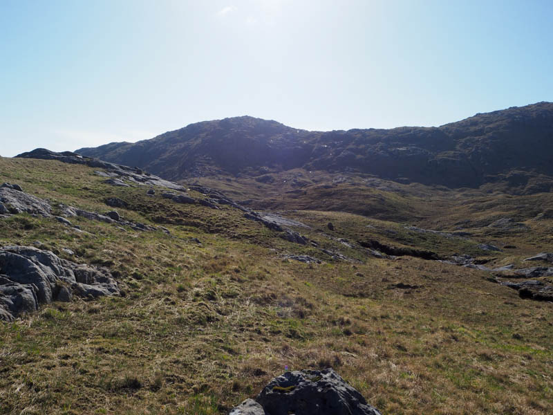 Route onto Diollaid Bheag