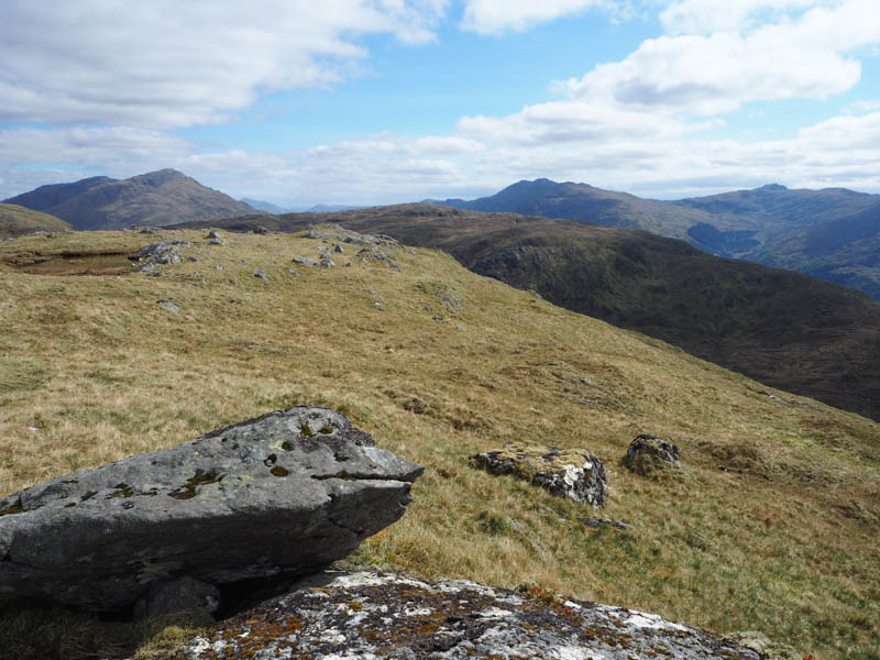 Croit Bheinn, Sgurr Ghiubhsachain and Beinn an t-Samhainn