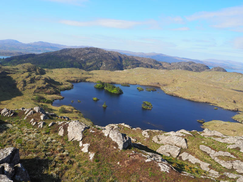 Loch na Bairness and Beinn a' Bhaillidh, Eilean Shona
