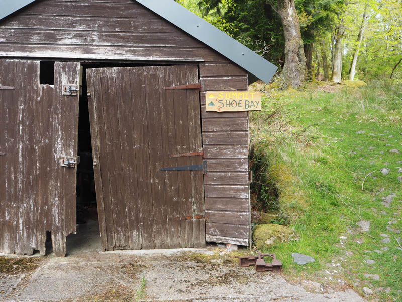 Signed route for Beinn a' Bhaillidh